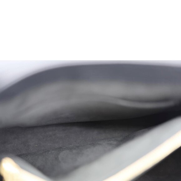 Louis Vuitton  Very One Handle Monogram Leather Shoulder Bag Black - Picture 10 of 12